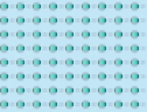 Seamless pattern - color ovals Stock Illustration