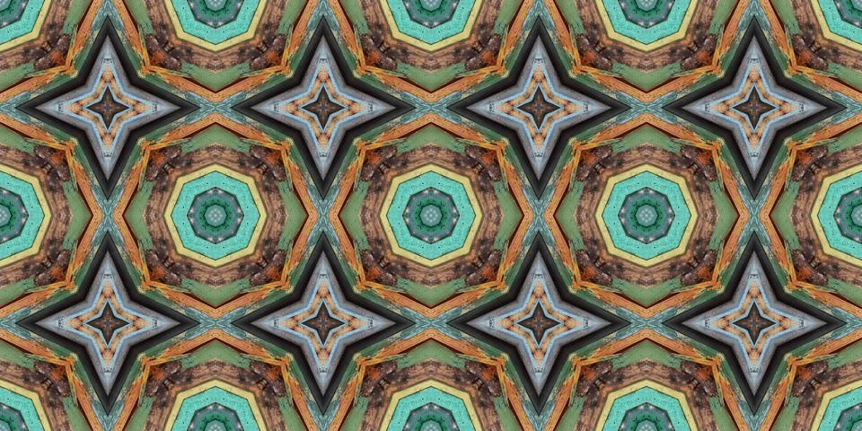 Seamless pattern of colored. Colored texture of board and fabric. Mosaic ka.. Stock Illustration