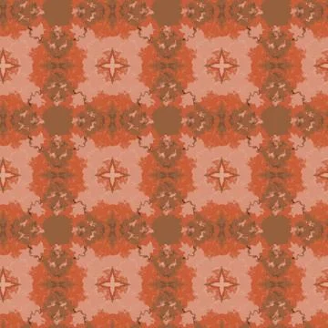 Seamless pattern with colored different spots of paint. Stock Illustration