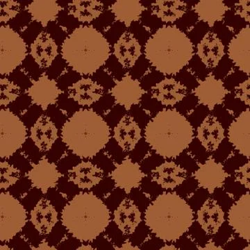Seamless pattern with colored different spots of paint. Stock Illustration