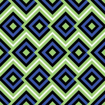 Seamless pattern with colored geometric forms 7378 Stock Illustration