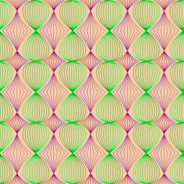 Seamless pattern of colored lines Stock Illustration