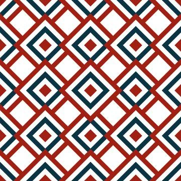 Seamless pattern with colored squares-red and green 6955 Stock Illustration