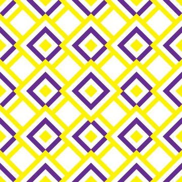 Seamless pattern with colored squares-yellow and violet 6957 Stock Illustration