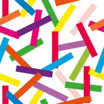 Seamless pattern with colored stripes for the fabric Stock Illustration