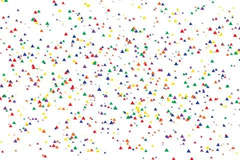 Seamless pattern with colorful dotted scatter particles Stock Illustration