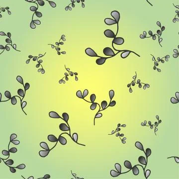 Seamless pattern with colorful floral pattern. Stock Illustration