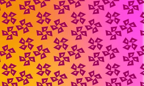 Seamless pattern with colorful hearts Illustrazione stock