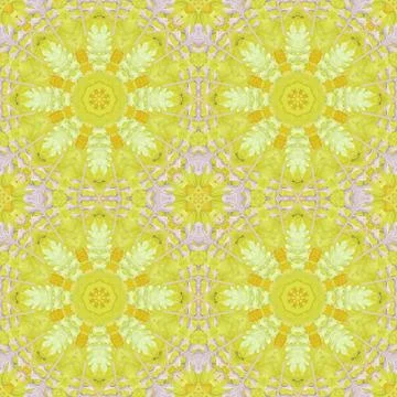 Seamless pattern with colorful leaves 스톡 일러스트