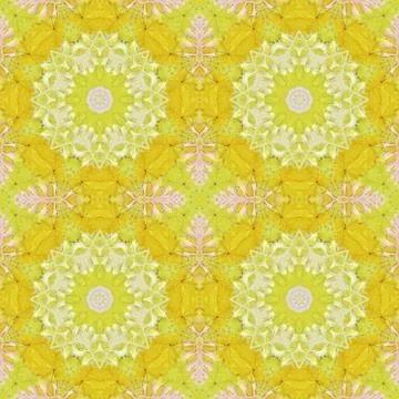 Seamless pattern with colorful leaves 스톡 일러스트