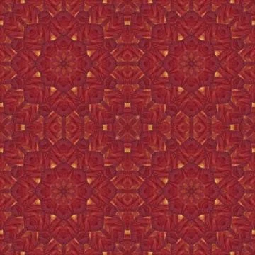 Seamless pattern with colorful leaves Stock Illustration