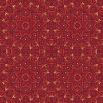 Seamless pattern with colorful leaves Illustrazione stock