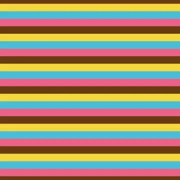 Seamless pattern with colorful lines Stock Illustration
