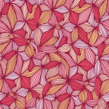 Seamless pattern with colorful ornament Stock Illustration