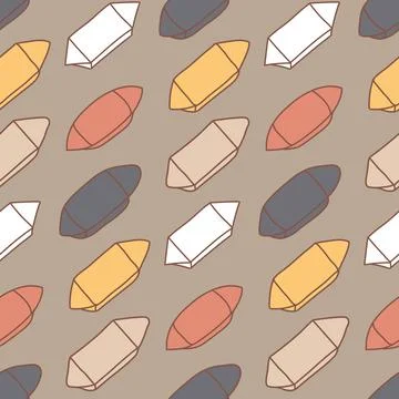 Seamless pattern with colorful pastel pink gray candies for design Stock Illustration