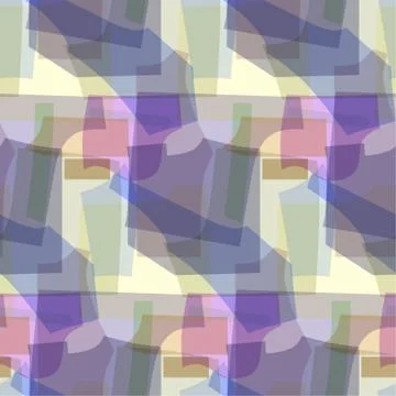 Seamless pattern of colorful patterns to sew. Sewing abstract background イラスト素材