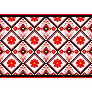 Seamless pattern Colorful vector illustration Stock Illustration