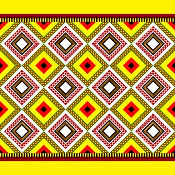 Seamless pattern Colorful vector illustration Stock Illustration