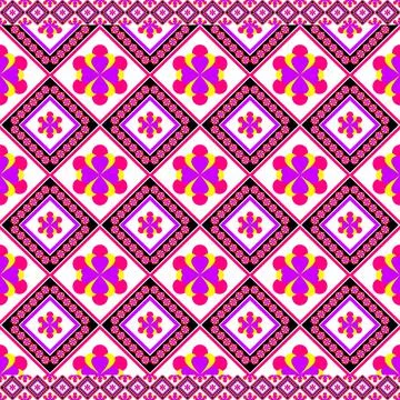 Seamless pattern Colorful vector illustration Stock Illustration