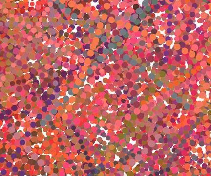 Seamless pattern with colourful dots Stock Illustration
