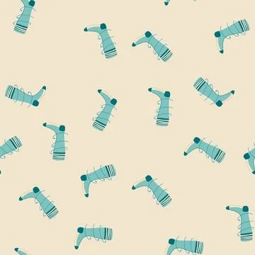 Seamless pattern comfort compression socks cartoon vector イラスト素材