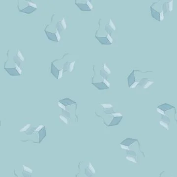 Seamless pattern comfort pillow bed color icon vector イラスト素材