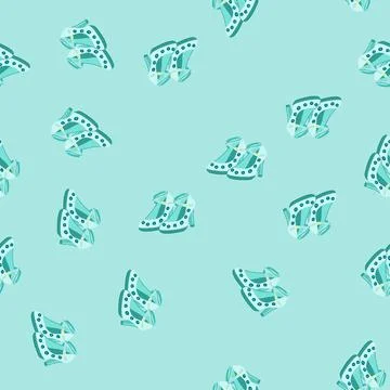 Seamless pattern comfortable shoes wedding cartoon vector Stock Illustration