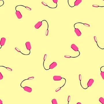 Seamless pattern compact book light cartoon vector Illustrazione stock