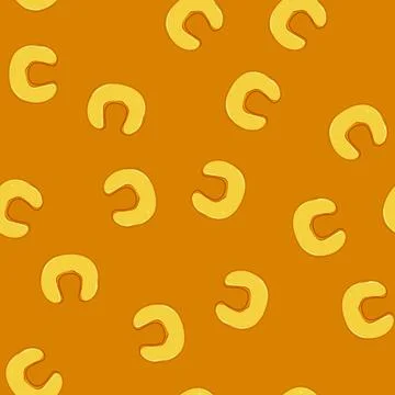 Seamless pattern compact travel pillow cartoon vector Stock Illustration