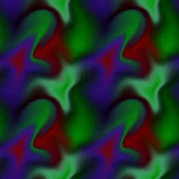 Seamless pattern complex ombre gradient psycho Stock Illustration