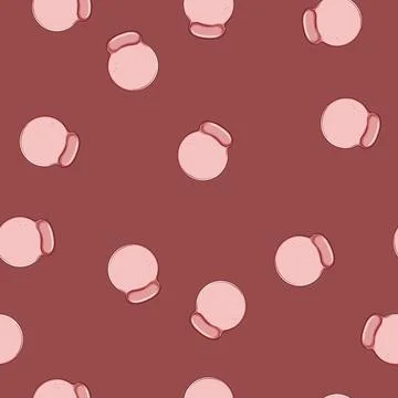 Seamless pattern computer mouse pad cartoon vector Stock Illustration