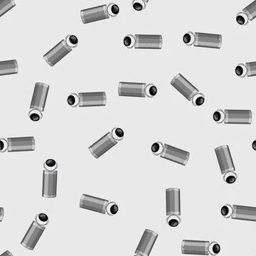 Seamless pattern computer table web camera cartoon vector イラスト素材