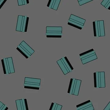 Seamless pattern computer tablet case cartoon vector Stockillustratie