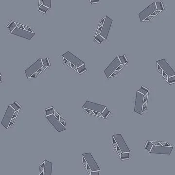 Seamless pattern Concrete block representing construction and building materi 스톡 일러스트
