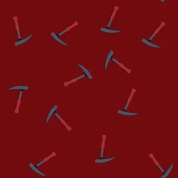 Seamless pattern concrete mason s hammer cartoon vector Stock Illustration