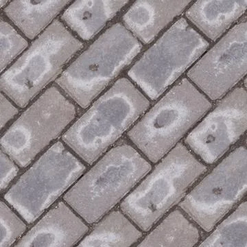 Seamless pattern of concrete pavement. Foto stock