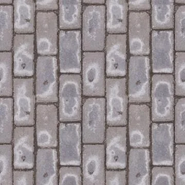 Seamless pattern of concrete pavement. Foto stock