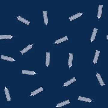 Seamless pattern concrete skyscraper cartoon vector Stock Illustration