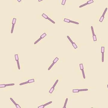 Seamless pattern condition medical bracelet cartoon vector 库存插图
