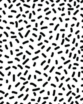 Seamless pattern with confetti Stock Illustration
