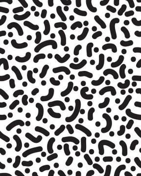 Seamless pattern with confetti Stock Illustration