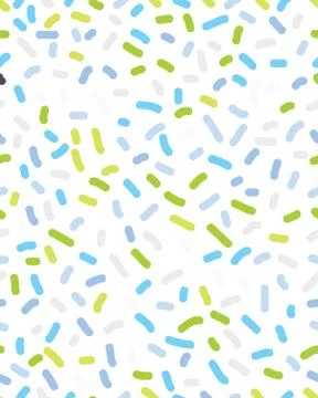 Seamless pattern with confetti Stock Illustration