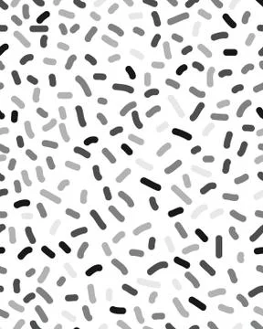Seamless pattern with confetti Stock Illustration