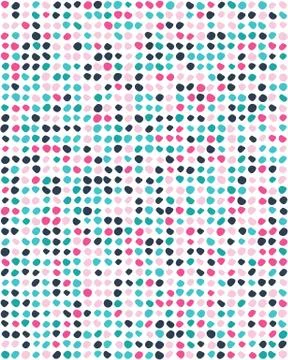 Seamless pattern with confetti Stock Illustration