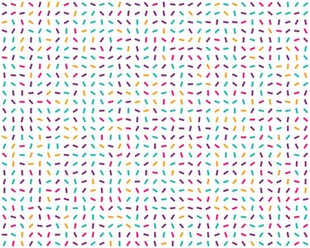 Seamless pattern with confetti Stock Illustration