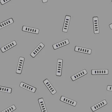 Seamless pattern connect usb hub cartoon vector Stock Illustration