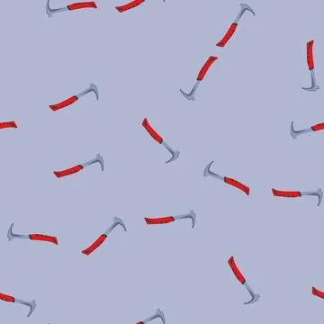 Seamless pattern construction hammer cartoon vector イラスト素材