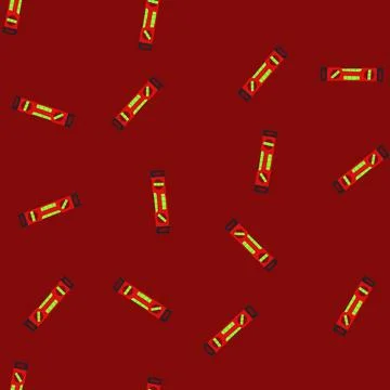 Seamless pattern construction level tool cartoon vector Stock Illustration
