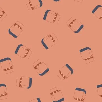 Seamless pattern container laundry basket plastic cartoon vector 스톡 일러스트