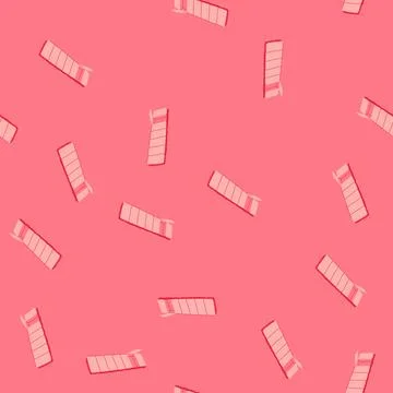 Seamless pattern container pill organizer cartoon vector 스톡 일러스트